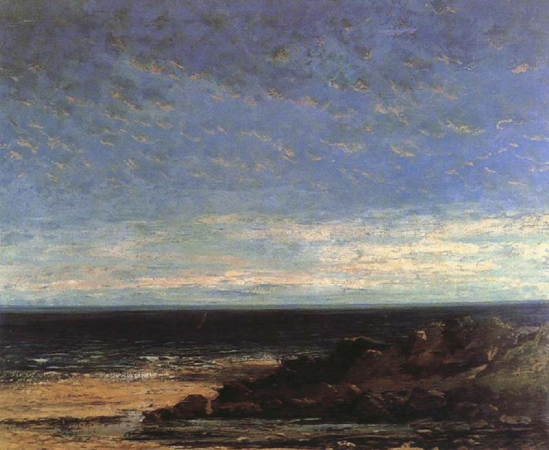 Gustave Courbet Sea